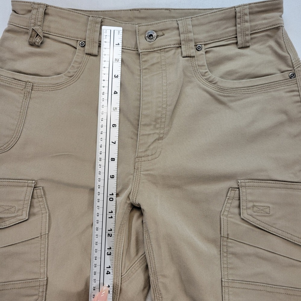 Duluth Trading Co Fire Hose Pants Mens 32x30 Tan Straight Coolmax Canvas Utility - Picture 7 of 11
